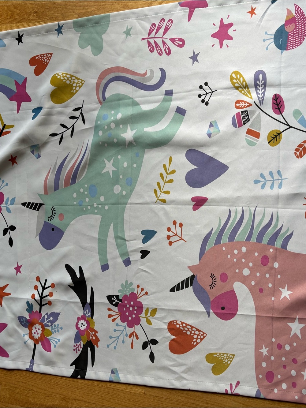 Unicorn Print Kids Blackout curtains (2 panels)